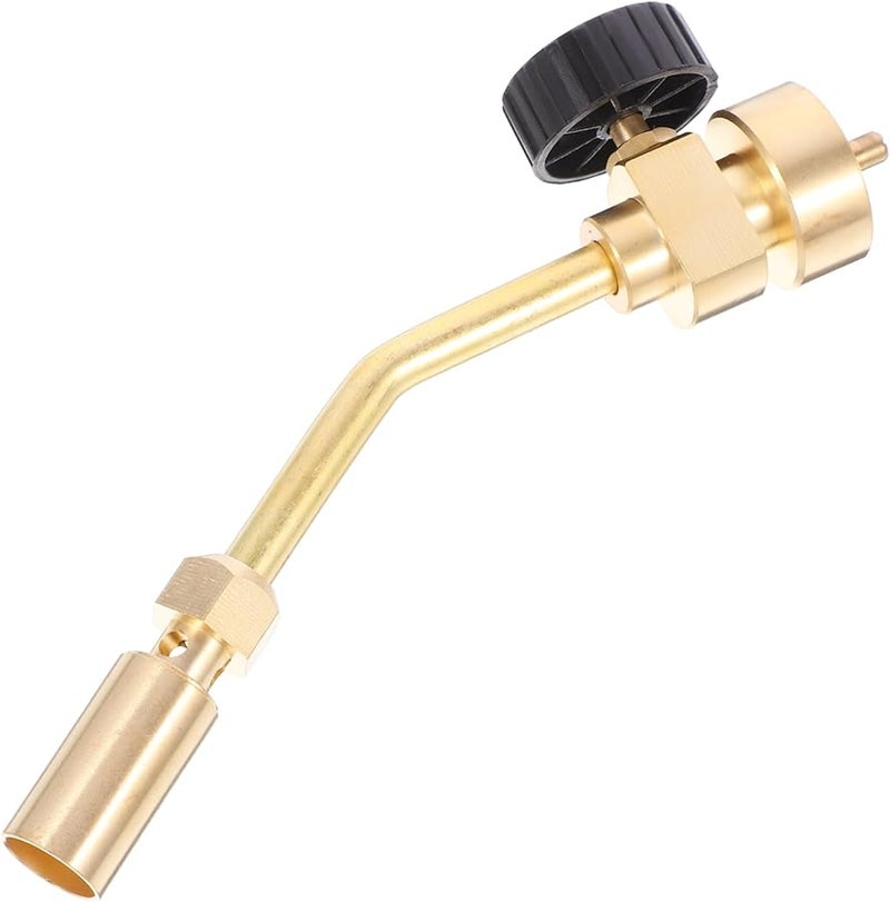 Brass Portable Gas Torch Head Propane Welding Tool for Professional Soldering - Image 1